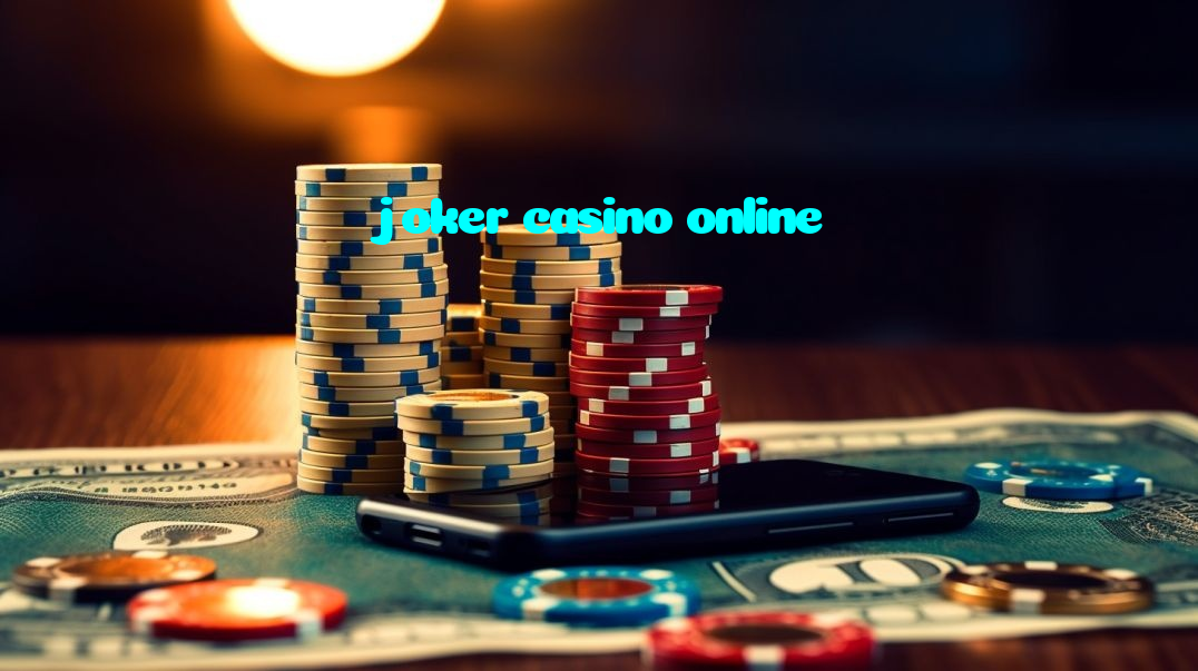 joker casino online casino presented on mobile device in Pakistan with slots and live games